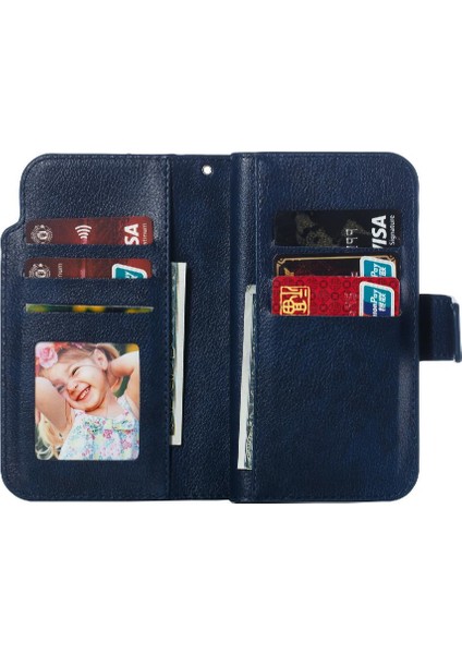 Samsung Galaxy A40 Kickstand Pu Deri 9 Kart Yuvaları Cüzdan (Yurt Dışından) indirimleri