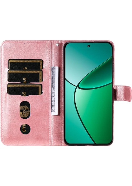 Realme 12 Artı Koruyucu Kapak Için Kılıf Kart Yuvası Sahipleri Deri Fermuar (Yurt Dışından) fırsatları
