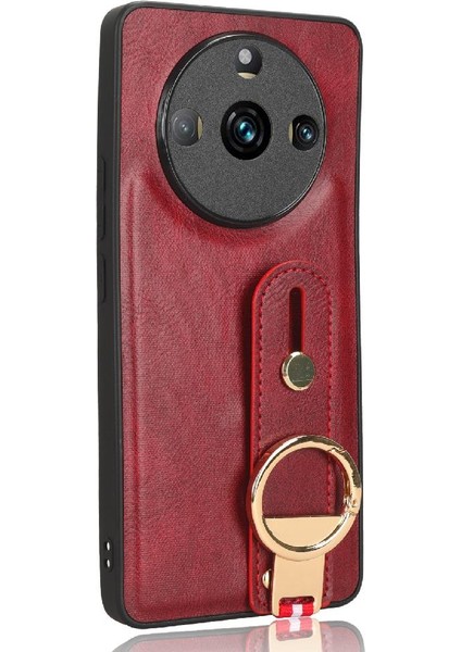 REALME11 Pro Uyumluluk Bilek Kayışı Kolaylık Premium Pu Için Kılıf (Yurt Dışından)
