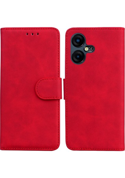 Tecno Pova Neo 3 Için Flip Case Standı Tutucu Premium Pu Deri Manyetik (Yurt Dışından)