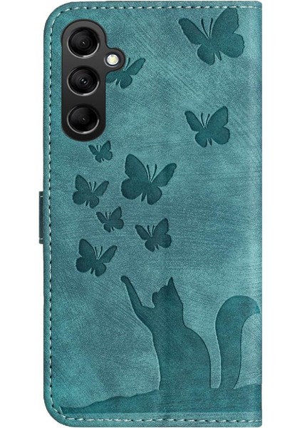 Samsung Galaxy A14 4g/5g Flip Folio Kart Cep Tutucu Kapak (Yurt Dışından)
