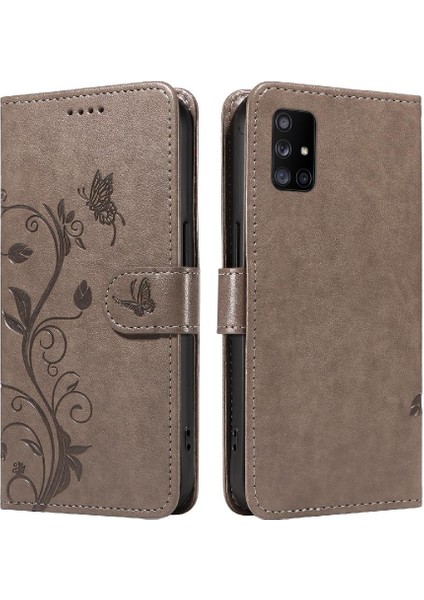Samsung Galaxy A71 5g Cüzdan Telefon Kılıfı ve Kart Yuvası Kabartmalı (Yurt Dışından)