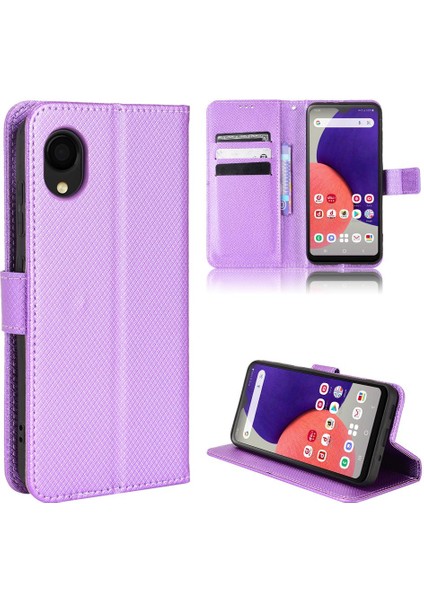 Samsung Galaxy A22 5g Için Kılıf Kapak Manyetik Cüzdan Kart Tutucu Kickstand (Yurt Dışından)