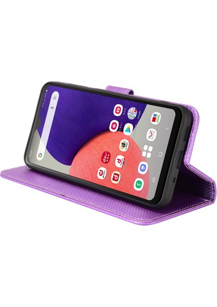 Samsung Galaxy A22 5g Için Kılıf Kapak Manyetik Cüzdan Kart Tutucu Kickstand (Yurt Dışından) fırsatları
