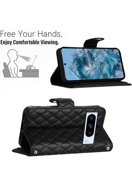 Piksel 8 Pro Cüzdan Kapak Için Kılıf Darbeye Şık Koruyucu (Yurt Dışından)