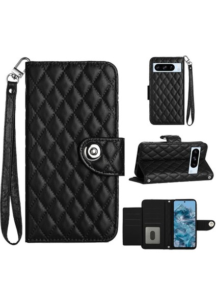 Piksel 8 Pro Cüzdan Kapak Için Kılıf Darbeye Şık Koruyucu (Yurt Dışından)