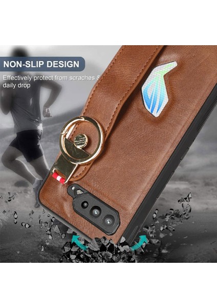 Asus Rog Telefon 5 Uyumluluk Bilek Kayışı Kolaylık Premium Pu Için Kılıf (Yurt Dışından) modelleri