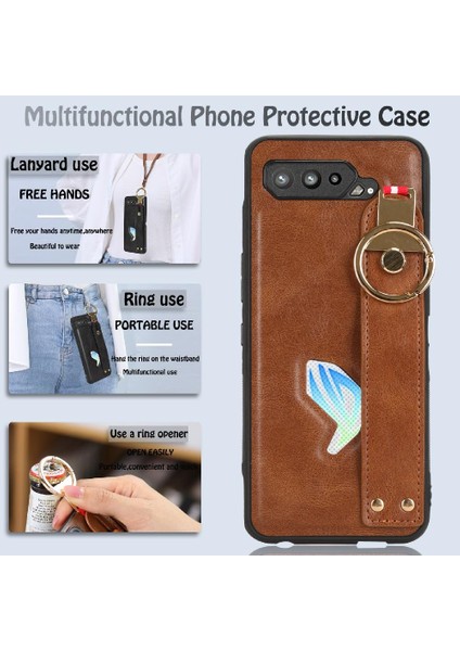 Asus Rog Telefon 5 Uyumluluk Bilek Kayışı Kolaylık Premium Pu Için Kılıf (Yurt Dışından) indirimleri