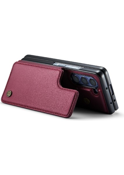 BDT Boutique Samsung Galaxy Z Fold 5 5g Kickstand Pu Deri Için Caseme Cüzdan Kılıf (Yurt Dışından)