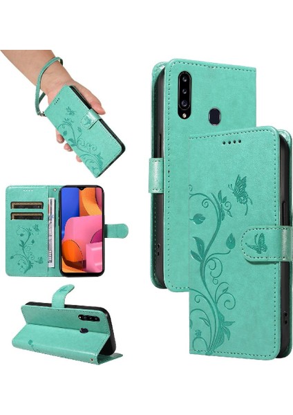 Samsung Galaxy A20S ve Kart Yuvası Yüksek Kaliteli Deri Cüzdan (Yurt Dışından) indirimleri
