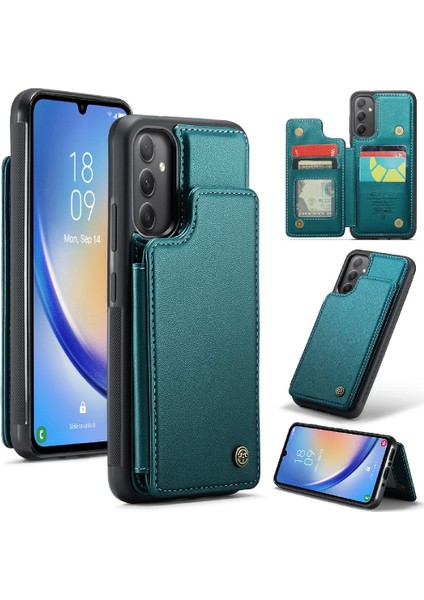 Samsung Galaxy A34 5g Kickstand Rfıd Engelleme Ince Için Caseme Cüzdan Kılıf (Yurt Dışından)