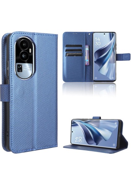 Oppo Oppo 10 Pro 5g Için Kılıf Kapak Kickstand Manyetik Cüzdan Kart Tutucu (Yurt Dışından)
