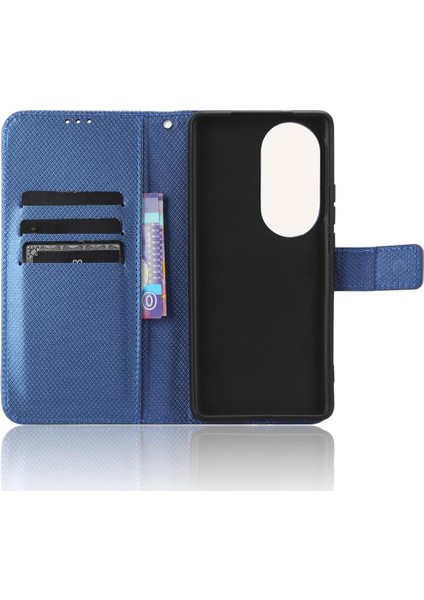 Oppo Oppo 10 Pro 5g Için Kılıf Kapak Kickstand Manyetik Cüzdan Kart Tutucu (Yurt Dışından)