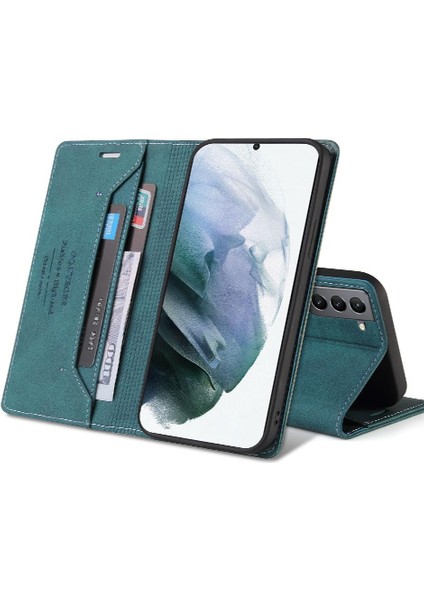 Samsung Galaxy S21 Premium Deri Premium Deri Kickstand Için Kılıf (Yurt Dışından) indirimleri