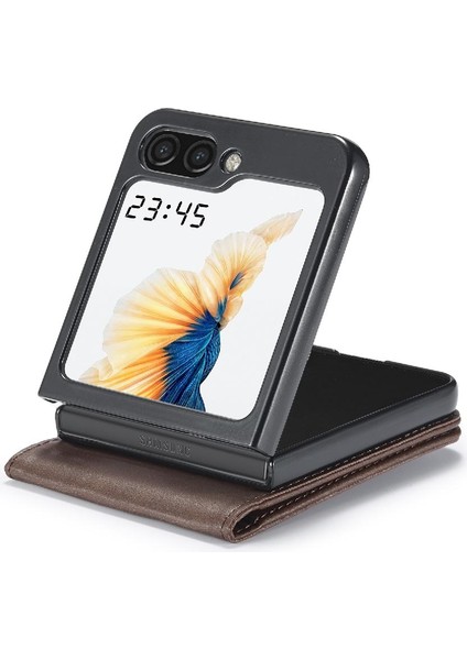 Samsung Galaxy Z Flip 5 Için Kılıf Tutucu ile Buzağı Doku Yatay Çevir (Yurt Dışından) indirimleri