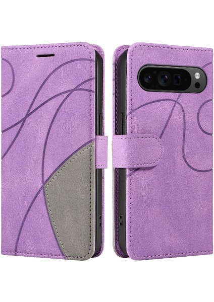 Piksel 9 Pro 5g Için Flip Case Pu Deri Flip Folio Kılıf Kickstand (Yurt Dışından)