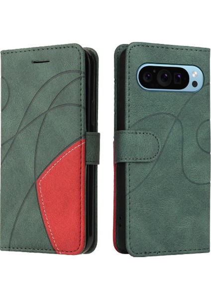 Kart Yuvası ile Piksel 9 5g Pu Deri Flip Folio Kılıf Için Flip Case (Yurt Dışından)