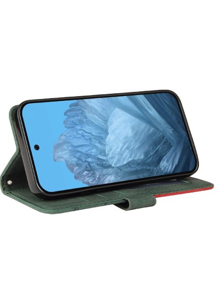 Kart Yuvası ile Piksel 9 5g Pu Deri Flip Folio Kılıf Için Flip Case (Yurt Dışından)