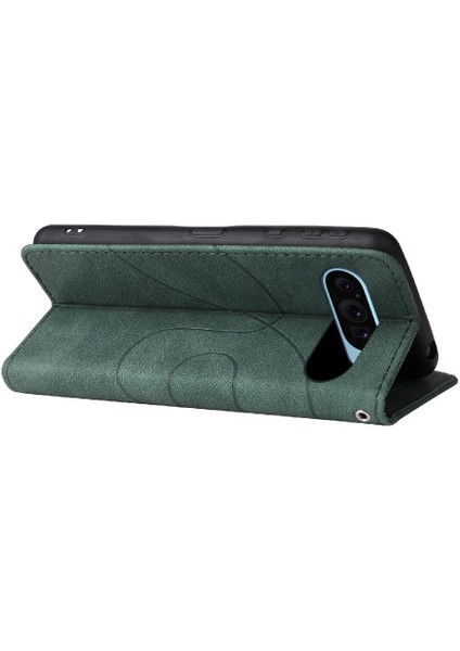 Kart Yuvası ile Piksel 9 5g Pu Deri Flip Folio Kılıf Için Flip Case (Yurt Dışından)