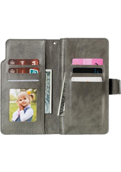 Samsung Galaxy S20 Ultra 9 Kart Yuvaları Manyetik Kickstand Pu (Yurt Dışından) indirimleri