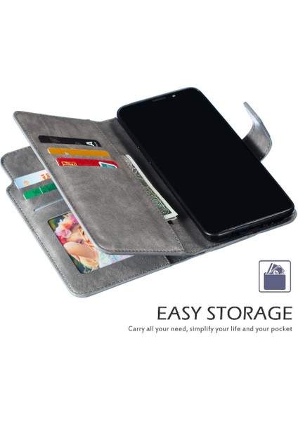 Samsung Galaxy S9 Artı 9 Kart Yuvaları Cüzdan Kickstand Pu Deri (Yurt Dışından) indirimleri