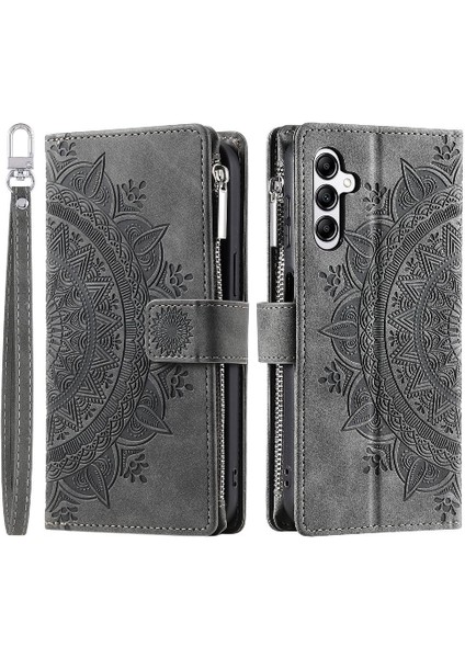 Samsung Galaxy A24 4g Alüminyum Metal Logo Karbon Fiber Pu ile Kılıf (Yurt Dışından)
