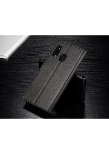 Samsung Galaxy A40 Kart Yuvaları Cüzdan Tutucu Buzağı Doku ile (Yurt Dışından) modelleri