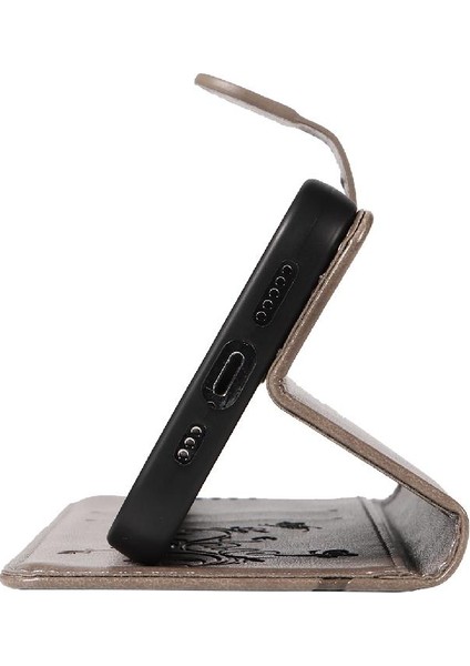 El Kayışı ve Kart Yuvası Cüzdan Telefon ile Xiaomi Poco X5 Pro 5g Için Kılıf (Yurt Dışından)