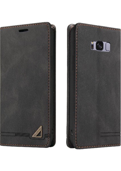 Samsung Galaxy S8 Kickstand Premium Deri Premium Deri Kılıf (Yurt Dışından)