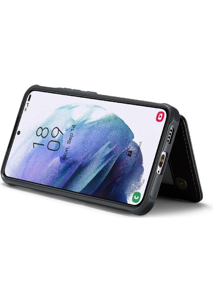 Samsung Galaxy S21 Pu Deri Kickstand Rfıd Ince Için Caseme Cüzdan Kılıf (Yurt Dışından) fırsatları