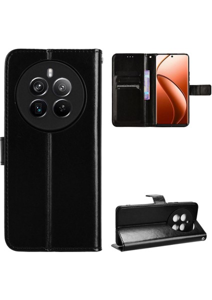 Realme 12 /realme 12 Artı Cüzdan Kapak Çevirin Kart Tutucu (Yurt Dışından)