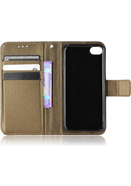 Ipod Touch 7//6/5 Manyetik Cüzdan Kickstand Kapak Kart Tutucu Için Kılıf (Yurt Dışından)