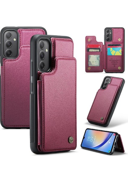 Samsung Galaxy A34 5g Kickstand Rfıd Engelleme Ince Için Caseme Cüzdan Kılıf (Yurt Dışından) indirimleri