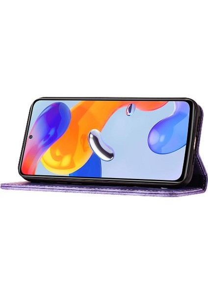 Xiaomi Redmi Için Not 11 Pro 4g/5g Flip Folio Tutucu Kapak Cüzdan (Yurt Dışından)