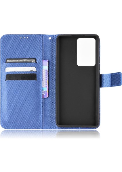 Zte Axon 30 Ultra 5g Kart Tutucu Kapak Manyetik Cüzdan Kickstand (Yurt Dışından) modelleri