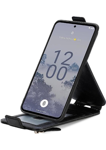 BDT Boutique Nokia X30 Için Kılıf Moda Tasarımı Zarif Iş Deri Kılıf Flip (Yurt Dışından)