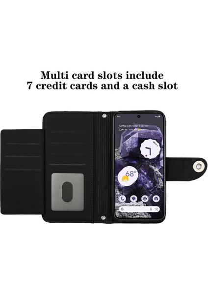 Piksel 8 5g Darbeye Dayanıklı Şık Koruyucu Bilek Şerit Kartı Için Kılıf (Yurt Dışından) modelleri