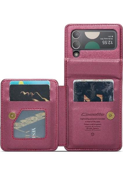 Samsung Galaxy Z Flip 4 5g Kickstand Slim Case Pu Için Caseme Cüzdan Kılıf (Yurt Dışından) fiyatları