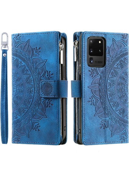 Samsung Galaxy S20 Ultra Karbon Fiber Pu Ince Tahıl ile Eklenmiş (Yurt Dışından)