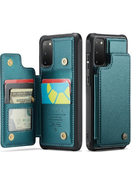 Samsung Galaxy S20 Ince Darbeye Vaka Kart Tutucu Için Caseme Cüzdan Kılıf (Yurt Dışından)