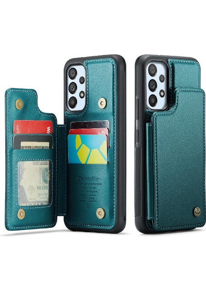 Samsung Galaxy A53 5g Ince Darbeye Vaka Pu Rfıd Için Caseme Cüzdan Kılıf (Yurt Dışından)