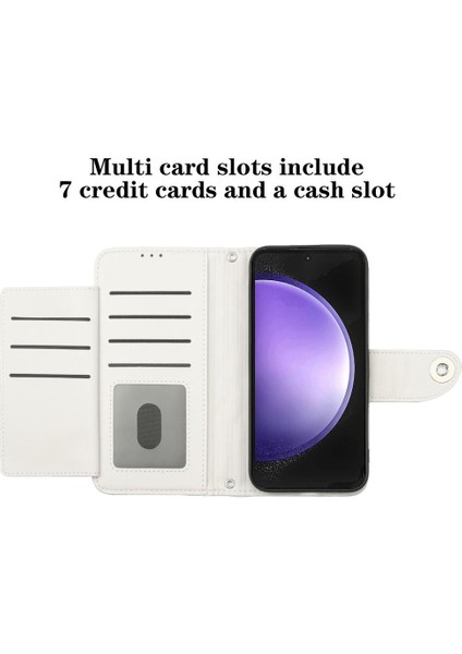 Samsung Galaxy S24 5g Bilek Şerit Kart Tutucu Cüzdan Kapak Için Kılıf (Yurt Dışından)