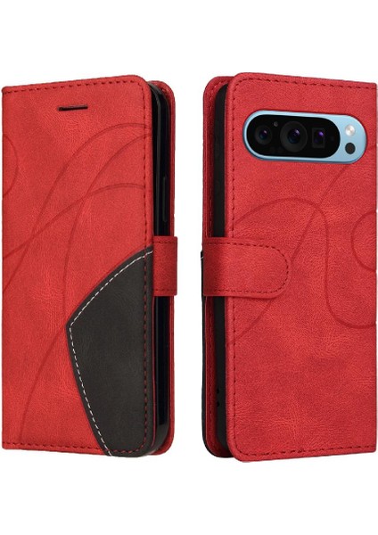 Kart Yuvası ile Piksel 9 5g Pu Deri Flip Folio Kılıf Için Flip Case (Yurt Dışından)