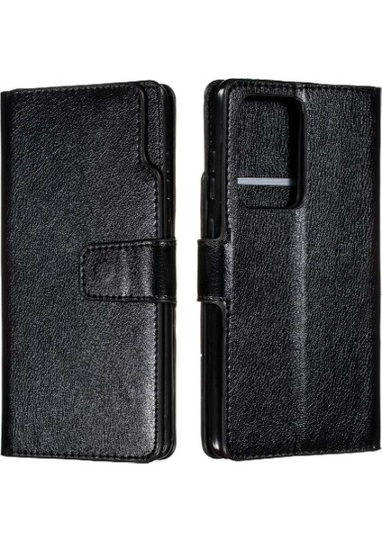 Samsung Galaxy S20 Ultra 9 Kart Yuvaları Manyetik Kickstand Pu (Yurt Dışından)