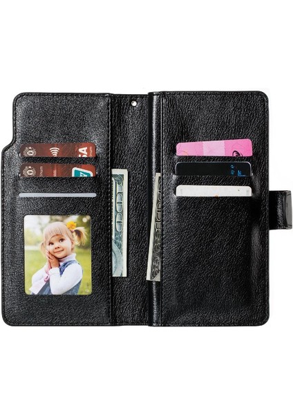Samsung Galaxy S20 Ultra 9 Kart Yuvaları Manyetik Kickstand Pu (Yurt Dışından) fırsatları