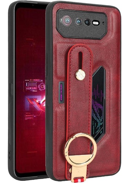 Asus Rog Telefon 6 Kolaylık Bilek Kayışı Uyumluluk Premium Pu Için Kılıf (Yurt Dışından)