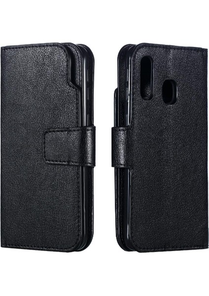 Samsung Galaxy A40 Kickstand Pu Deri 9 Kart Yuvaları Cüzdan (Yurt Dışından)