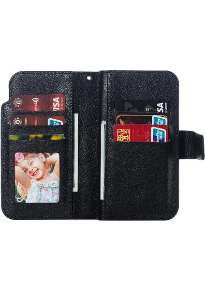 Samsung Galaxy A40 Kickstand Pu Deri 9 Kart Yuvaları Cüzdan (Yurt Dışından) modelleri