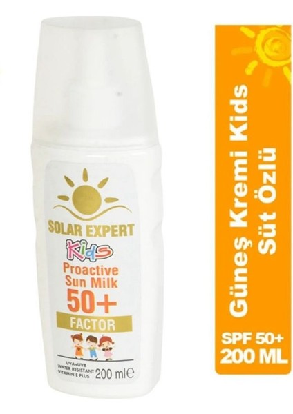 Sun Milk Kids Güneş Kremi Spf 50+Factor 200 ml