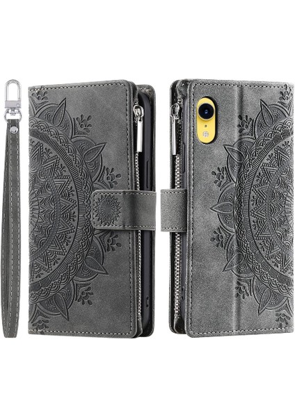 IPhone Xr Mikrofiber Astar Iç Karbon Fiber Pu ile Eklenmiş (Yurt Dışından)